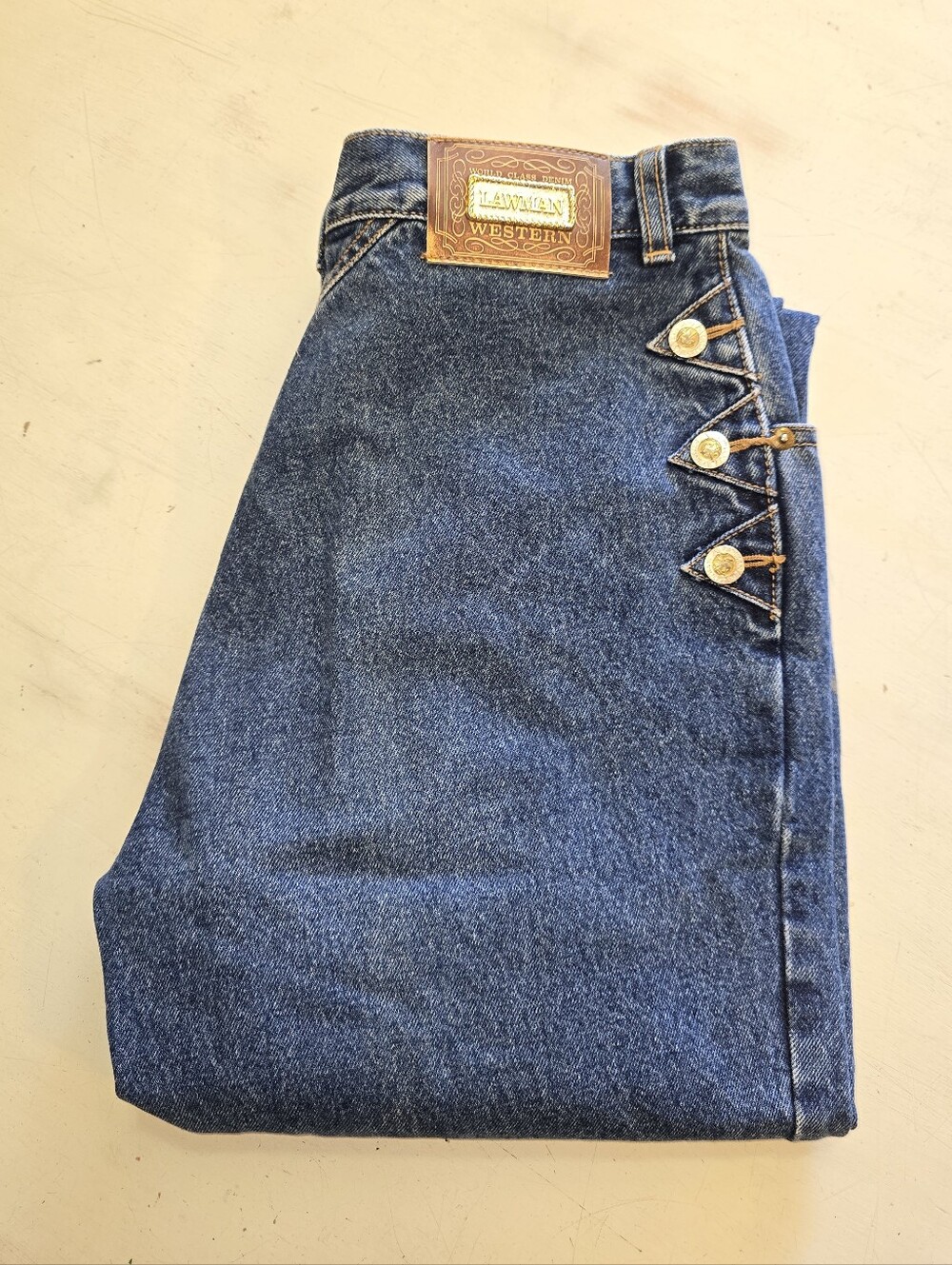 Vintage Lawman Western High Rise Jeans